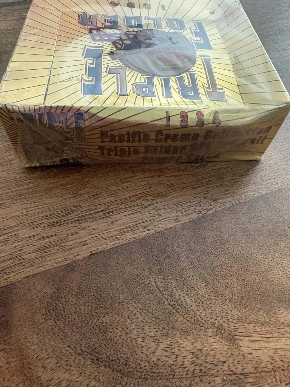 Pacific Crown Triple Folder NFL Football Cards Factory Sealed Box 1994 36 Packs